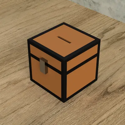 Rương Minecraft - Dùng làm heo đất hoặc hộp nhỏ