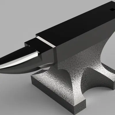 Mẫu Đe Rèn Kim Loại