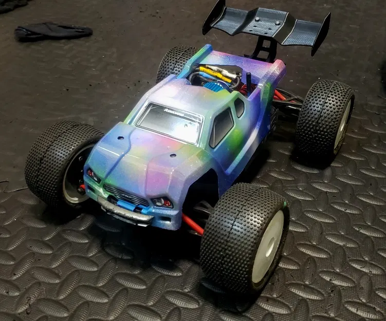 Bộ Chuyển Đổi Trụ Cột Thân Xe - Team Associated Reflex 14T trên Traxxas Mini Revo - Image 1