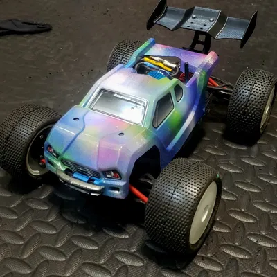 Bộ Chuyển Đổi Trụ Cột Thân Xe - Team Associated Reflex 14T trên Traxxas Mini Revo