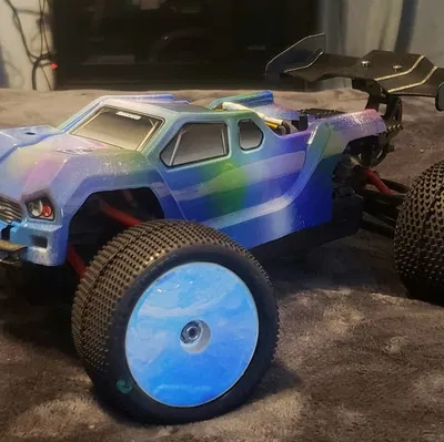 Bộ Chuyển Đổi Trụ Cột Thân Xe - Team Associated Reflex 14T trên Traxxas Mini Revo