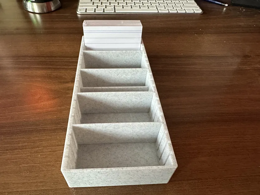 Hộp đựng thẻ ghi nhớ (DIN A8) có vách ngăn linh hoạt - Image 1