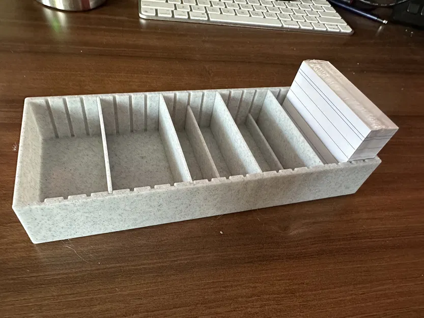 Hộp đựng thẻ ghi nhớ (DIN A8) có vách ngăn linh hoạt - Image 3