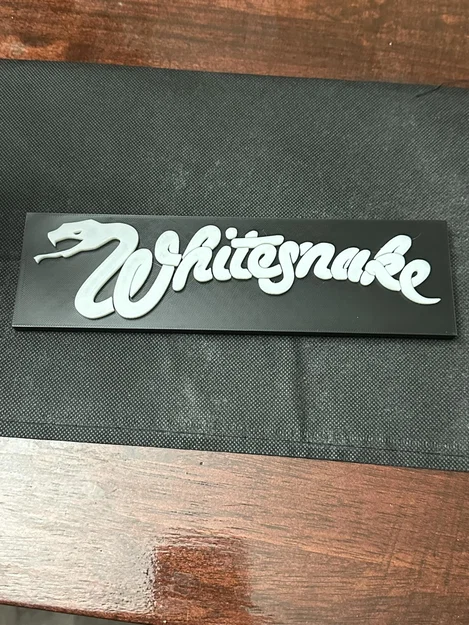 Biển Nhạc Đoàn Whitesnake Phong Cách Thập Niên 80 - Image 1
