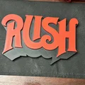 Biển Nhạc Rock "Rush" Phong Cách Thập Niên 80s - Thumbnail 1