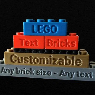 Chế tạo gạch LEGO tương thích theo yêu cầu