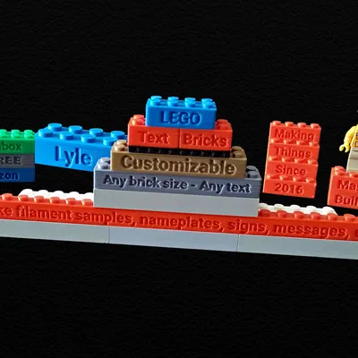 Chế tạo gạch LEGO tương thích theo yêu cầu