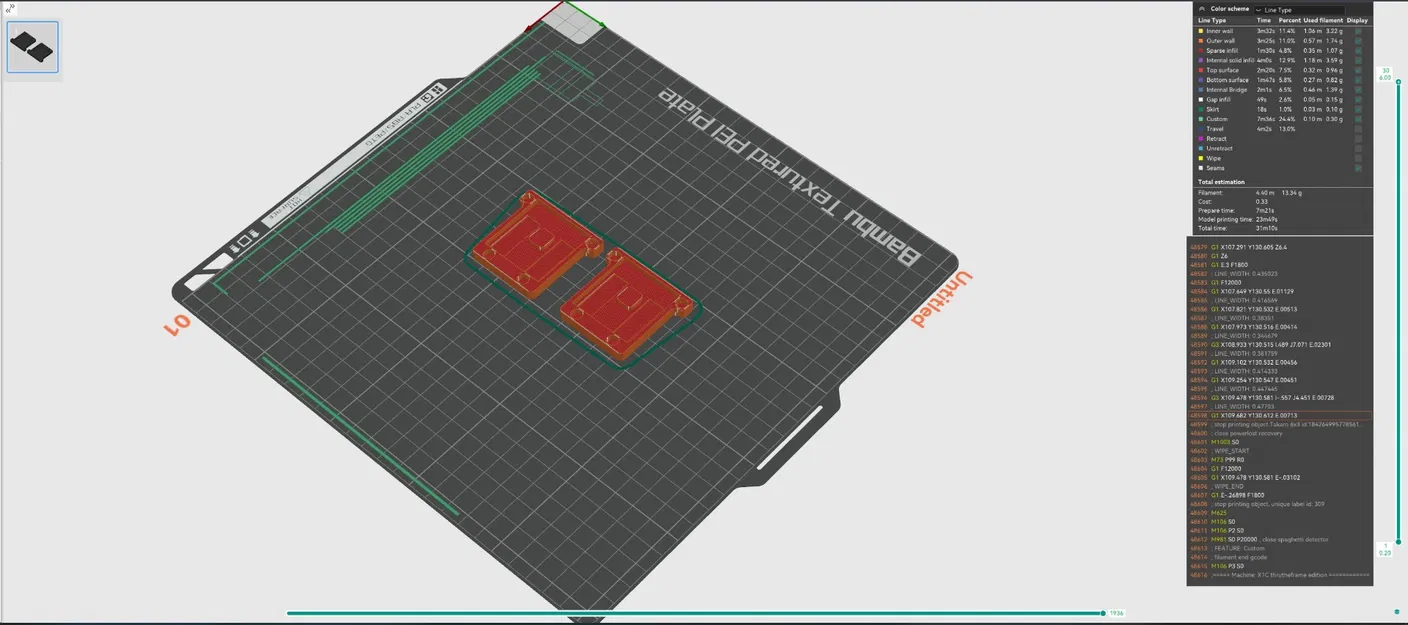 Nắp Chặn Căng Dây Máy In X1C P1S Tương Thích Nam Châm 5x3 - Image 4