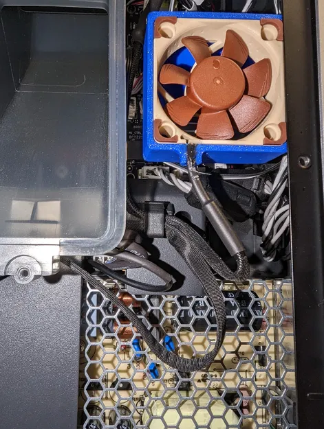 Đế quạt cho bo mạch Bambu MC - Quạt Noctua 40x40x10 và 40x40x20 - Image 2