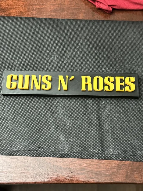 Biển Nhạc Cụ Guns N Roses - Image 1