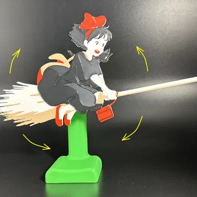 Mô hình Kiki Đung Đưa (Đa Sắc)