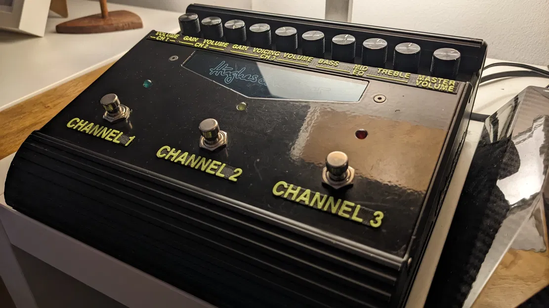 Nhãn cho Bộ tiền khuếch đại Hughes & Kettner Tubeman II - Image 1