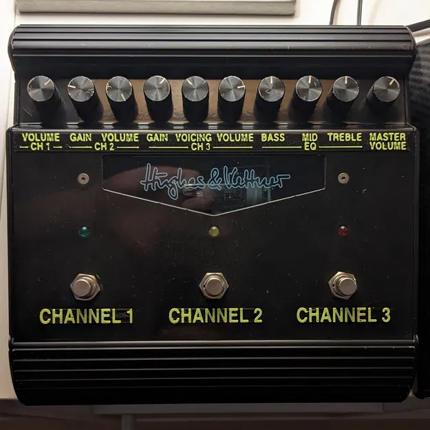 Nhãn cho Bộ tiền khuếch đại Hughes & Kettner Tubeman II - Image 2