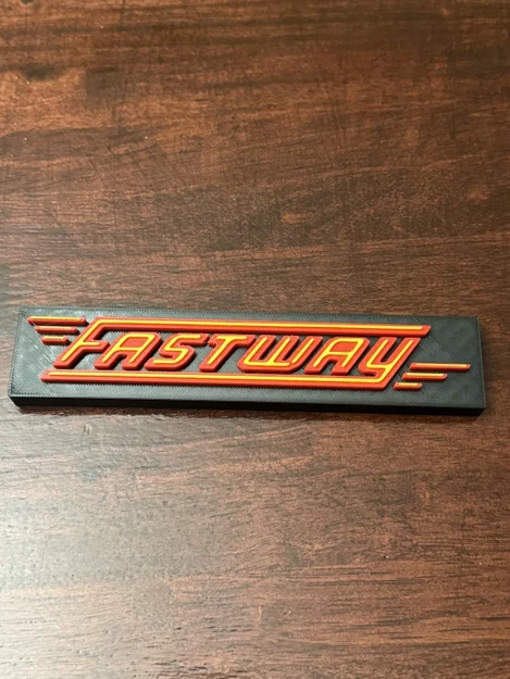 Biển Nhạc Rock "Fastway 80's" - Image 1