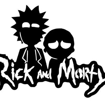 Tranh Treo Tường Rick và Morty