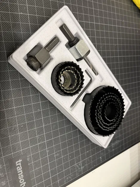 Hộp Đựng Lưỡi Cưa Lỗ - Gridfinity - Image 1