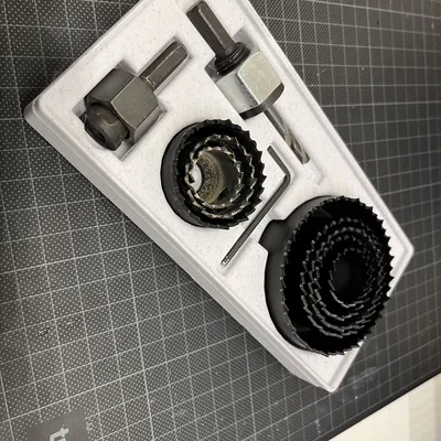 Hộp Đựng Lưỡi Cưa Lỗ - Gridfinity