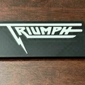 Biển hiệu ban nhạc Triumph - Thumbnail 1