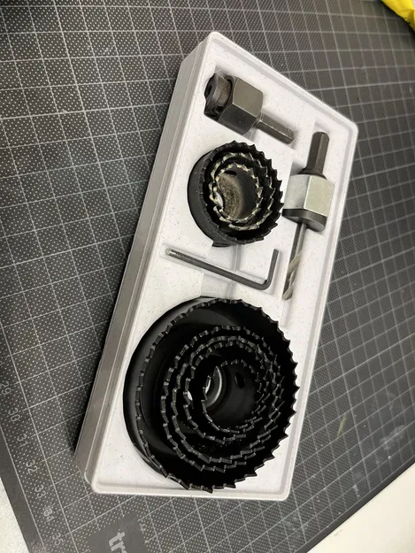 Hộp Đựng Lưỡi Cưa Lỗ - Gridfinity - Image 2