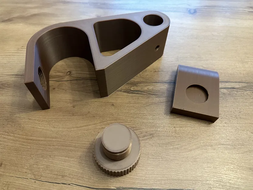 Giá phơi đồ/sào phơi gắn tay vịn cầu thang - Image 4