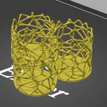 Hộp Đựng Kiểu Voronoi Độc Đáo