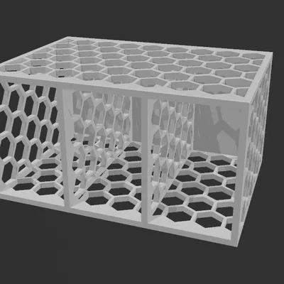 Rổ Dao Dĩa Hình Lục Giác Honeycomb