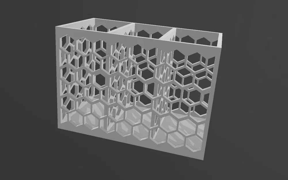 Rổ Dao Dĩa Hình Lục Giác Honeycomb - Image 2