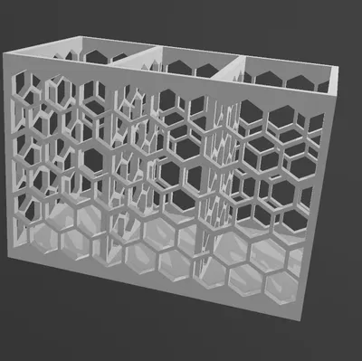 Rổ Dao Dĩa Hình Lục Giác Honeycomb