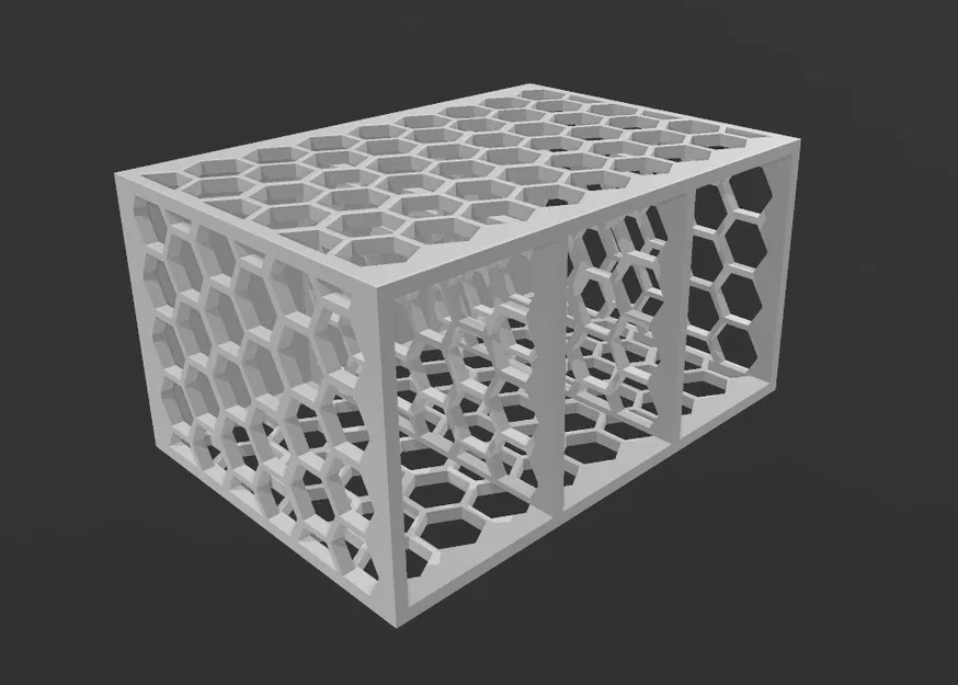 Rổ Dao Dĩa Hình Lục Giác Honeycomb - Image 3