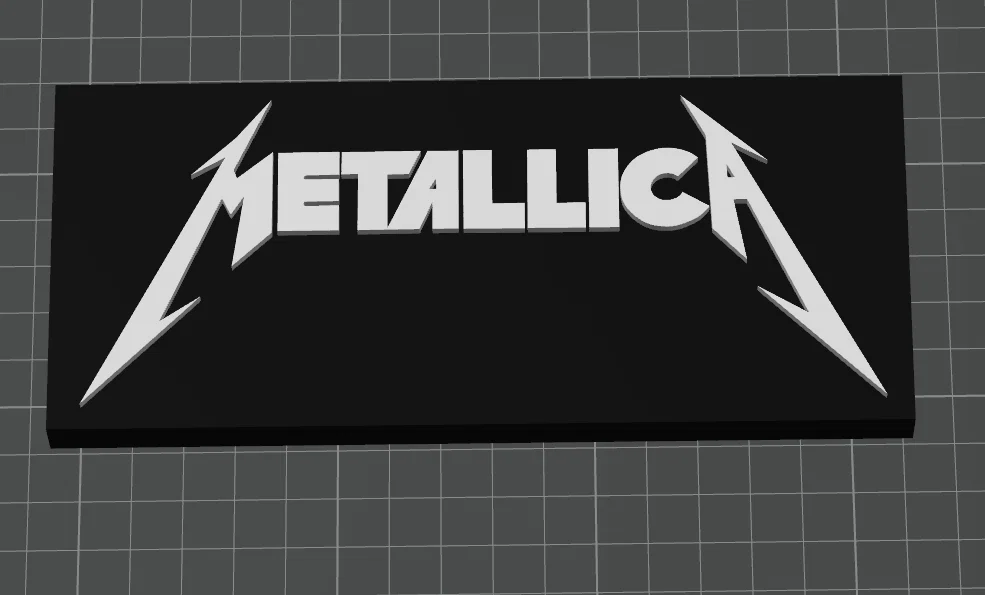 Biển hiệu ban nhạc Metallica - Image 1
