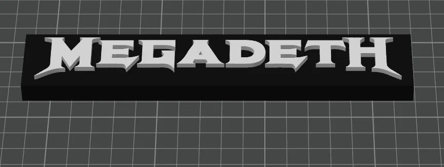 Biển Tên Ban Nhạc Megadeth - Image 1