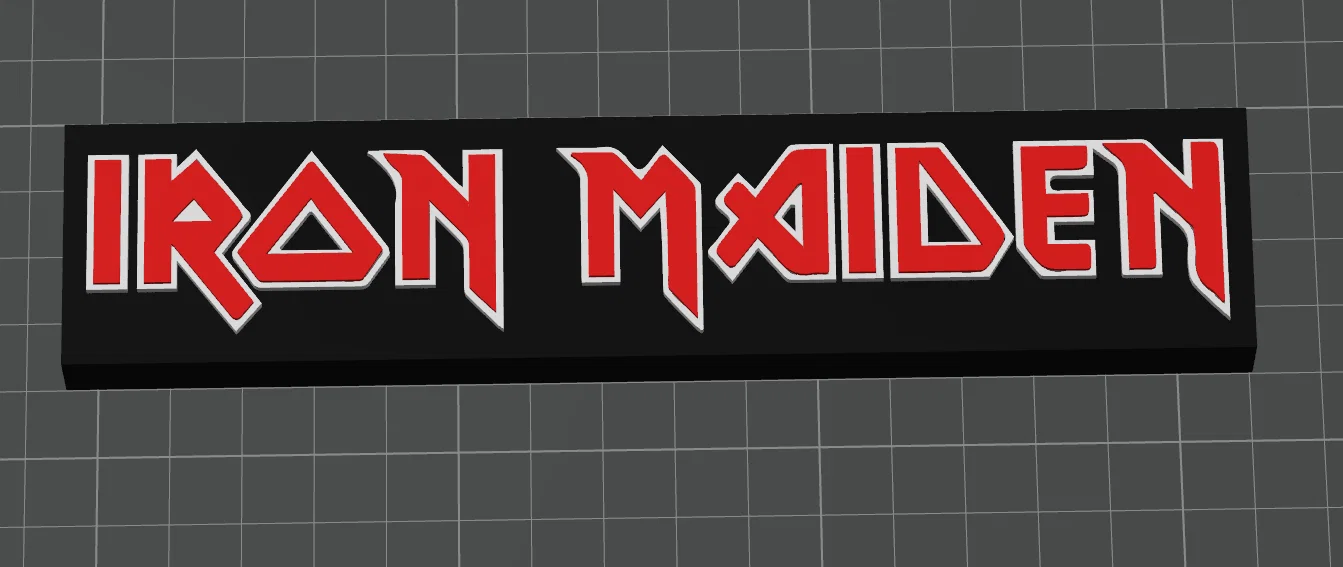 Biển Tên Ban Nhạc Iron Maiden - Image 1