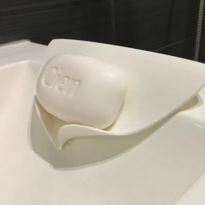 Khay Để Xà Bông Cho Bồn Rửa Cong