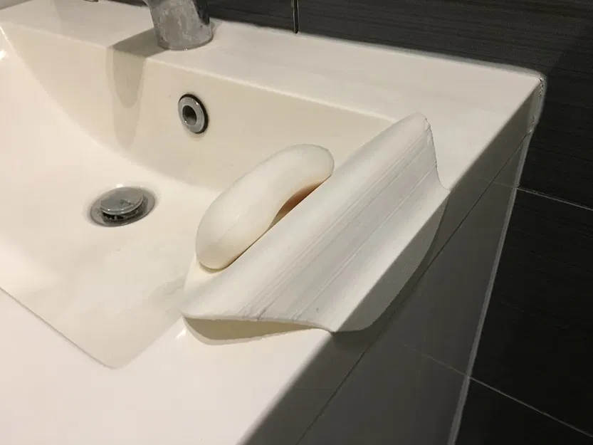 Khay Để Xà Bông Cho Bồn Rửa Cong - Image 4