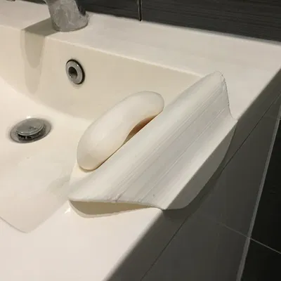 Khay Để Xà Bông Cho Bồn Rửa Cong