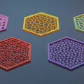 Bộ Đế Lót Ly Voronoi - Thumbnail 1