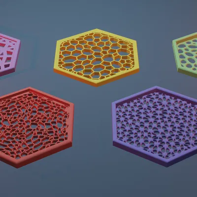 Bộ Đế Lót Ly Voronoi