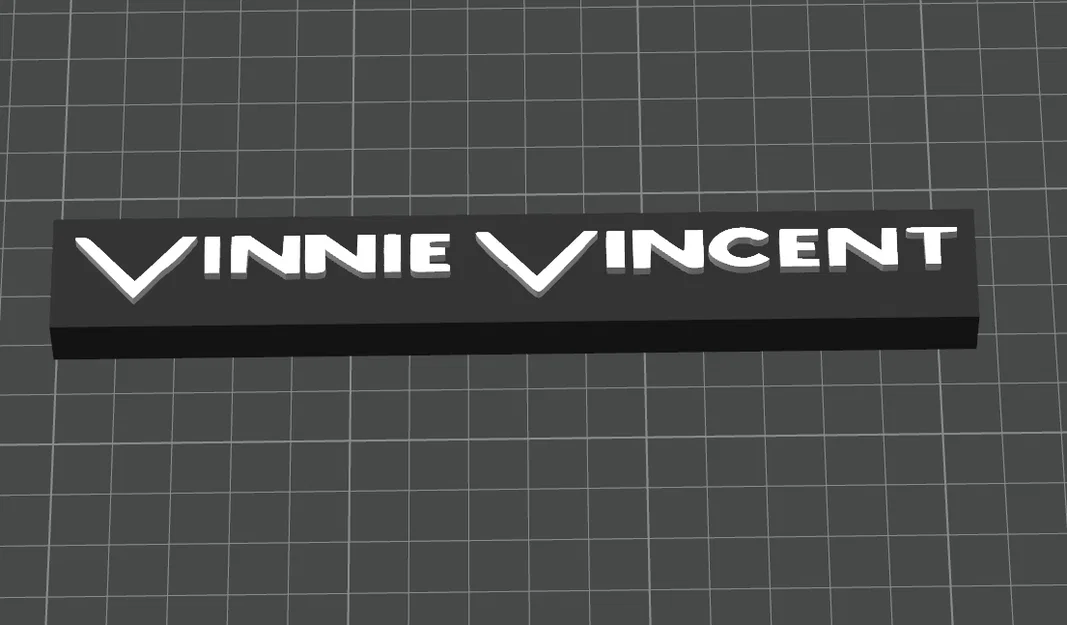 Biển Ban Nhạc Vinnie Vincent Thập Niên 80 - Image 1