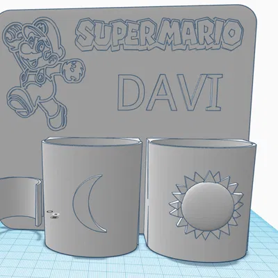 Cốc Đựng Bàn Chải Đánh Răng Super Mario