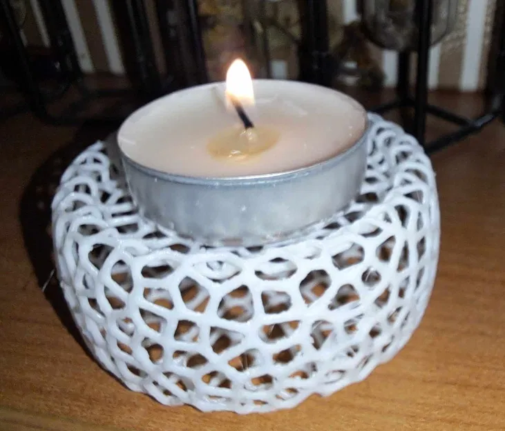 Lót ly Nến Hình Voronoi - Image 2