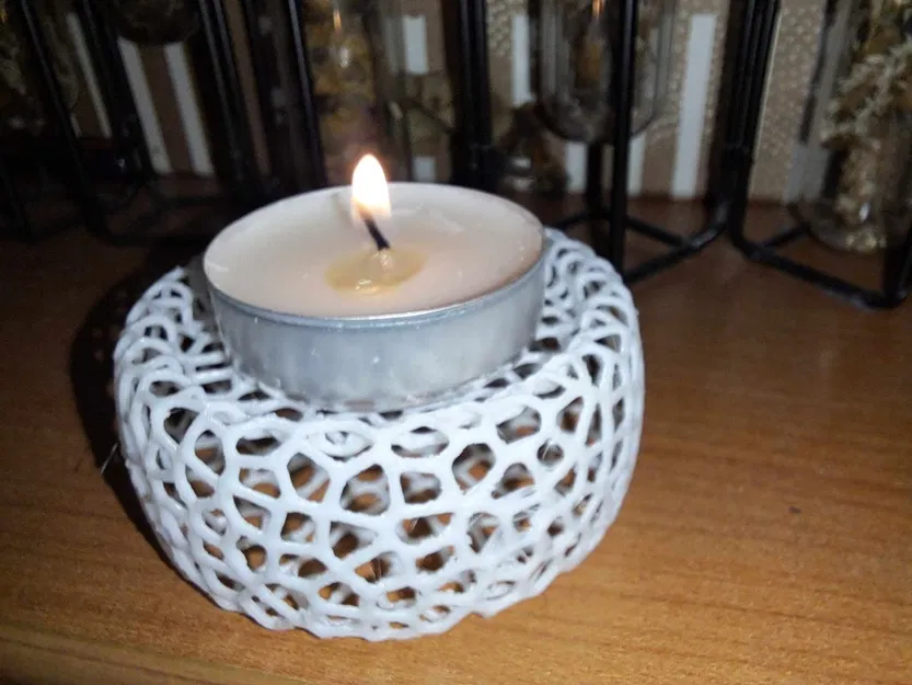 Lót ly Nến Hình Voronoi - Image 3