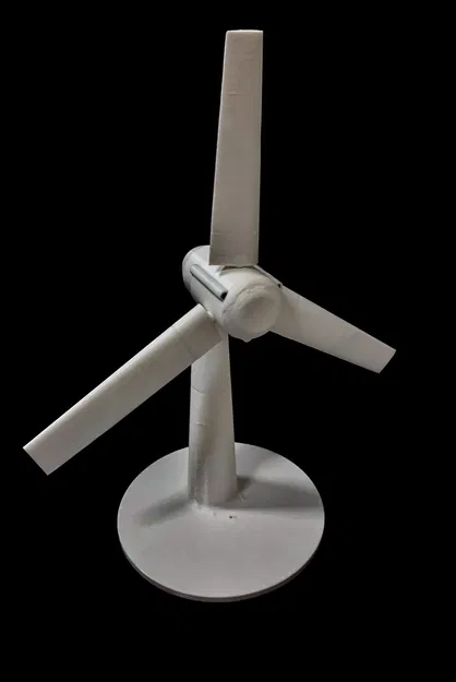 Mô hình Tuabin Gió (Giáo dục, có Điều khiển Góc Cánh) - Image 1