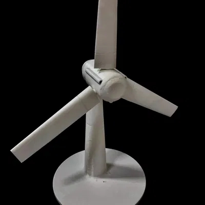 Mô hình Tuabin Gió (Giáo dục, có Điều khiển Góc Cánh)