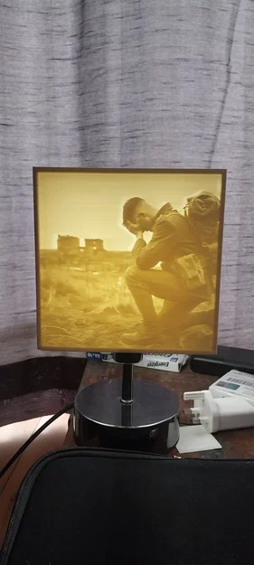 Chụp đèn lính litho - Image 1