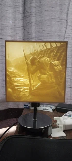 Chụp đèn lính litho - Image 2