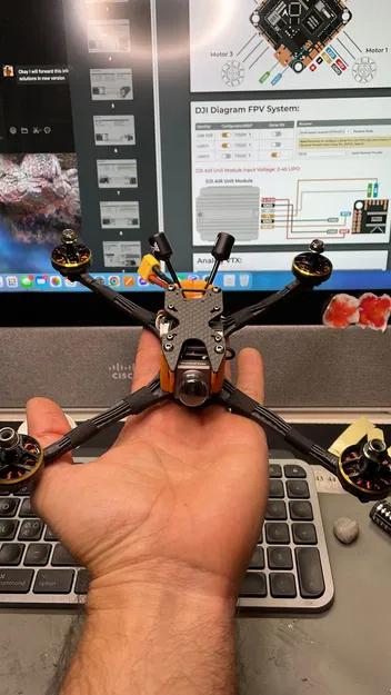 Frame Drone FPV Đường Dài Apus6 6 inch Siêu Nhẹ - Image 5