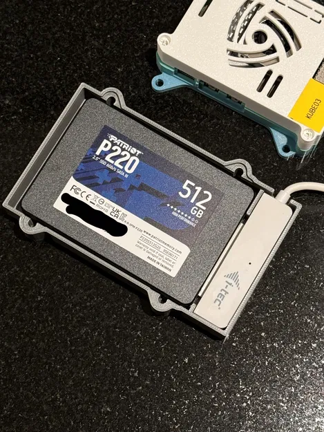 Vỏ Ổ Cứng SSD Kèm Adapter SATA-USB Cho Hộp Raspberry PI - Image 3