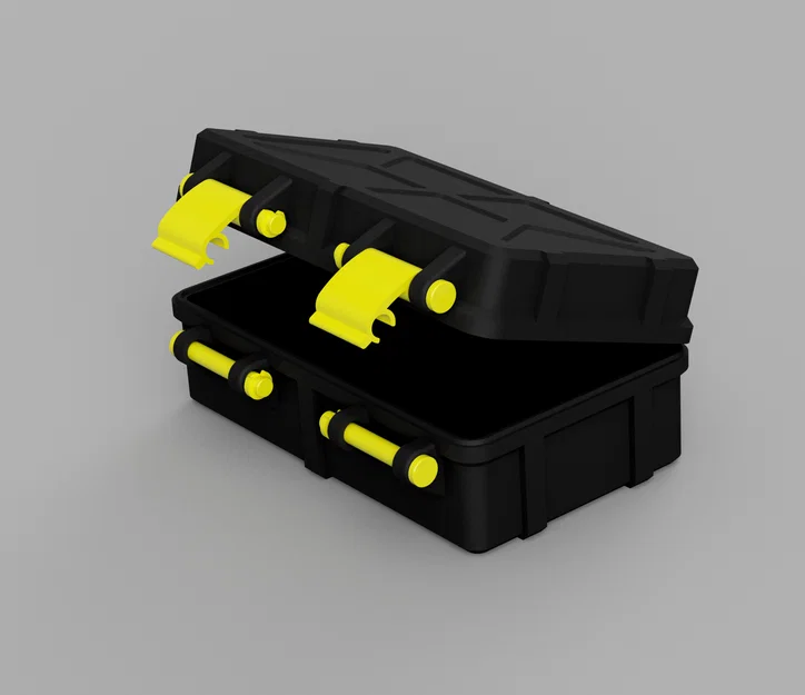 Hộp Cứng Cáp Rugged Box 120x70x50 - In 3D Hoàn Toàn - Image 1