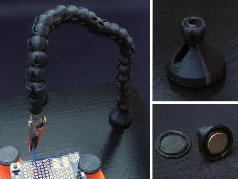 Giá đỡ hàn - Tay thứ ba có đế nam châm - Image 1