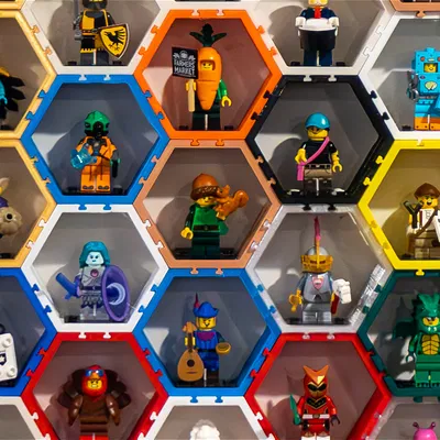 Khung lục giác cho minifig LEGO (mẫu làm lại)